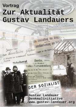 Vortrag Aktualität Gustav Landauer